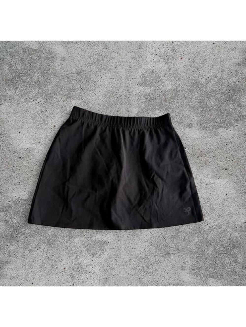 TNA black mini skirt